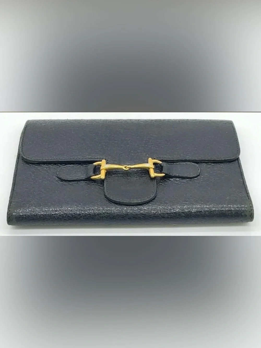 Auth Gucci Horsebit Black
Leather, Wallet - Picture 2 of 12